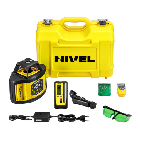 Nivela laser rotativa Nivel System NL520G Digital stadie LS24 trepied SJJ1 [2]