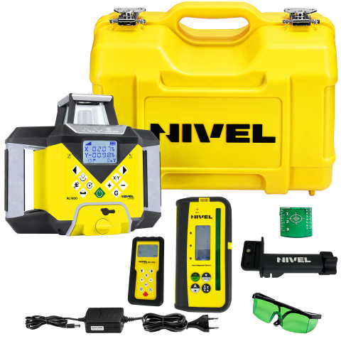 Nivela laser rotativa Nivel System NL740G Digital stadie LS24 Trepied SJJ1 [1]