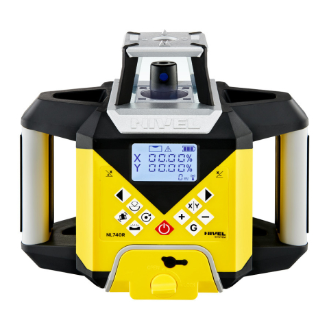 Nivela Laser Rotativa Nivel System NL740R Digital cu trepied SJJ32 si stadie [2]