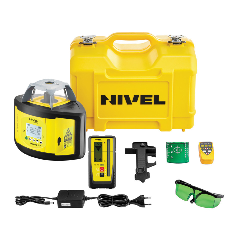 Echipamente de masurat - Nivela laser rotativa verde Nivel System NL540G Digital
