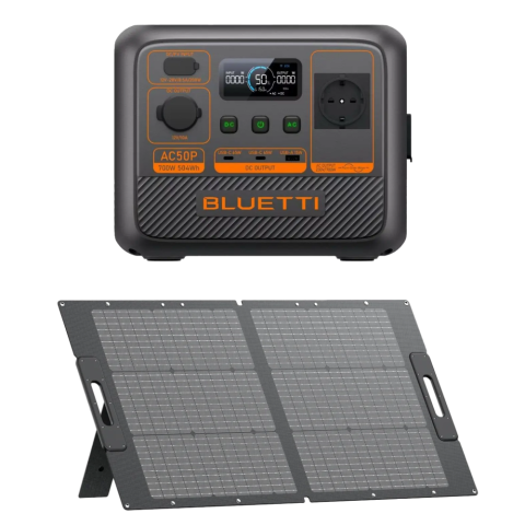 Pachet BLUETTI - Statie AC50P + Panou Solar PV100 [0]