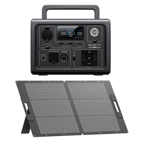 Pachet BLUETTI - Statie EB3A + Panou Solar PV100 [0]