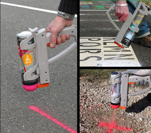 Pistol PVC de marcare la sol Soppec [1]