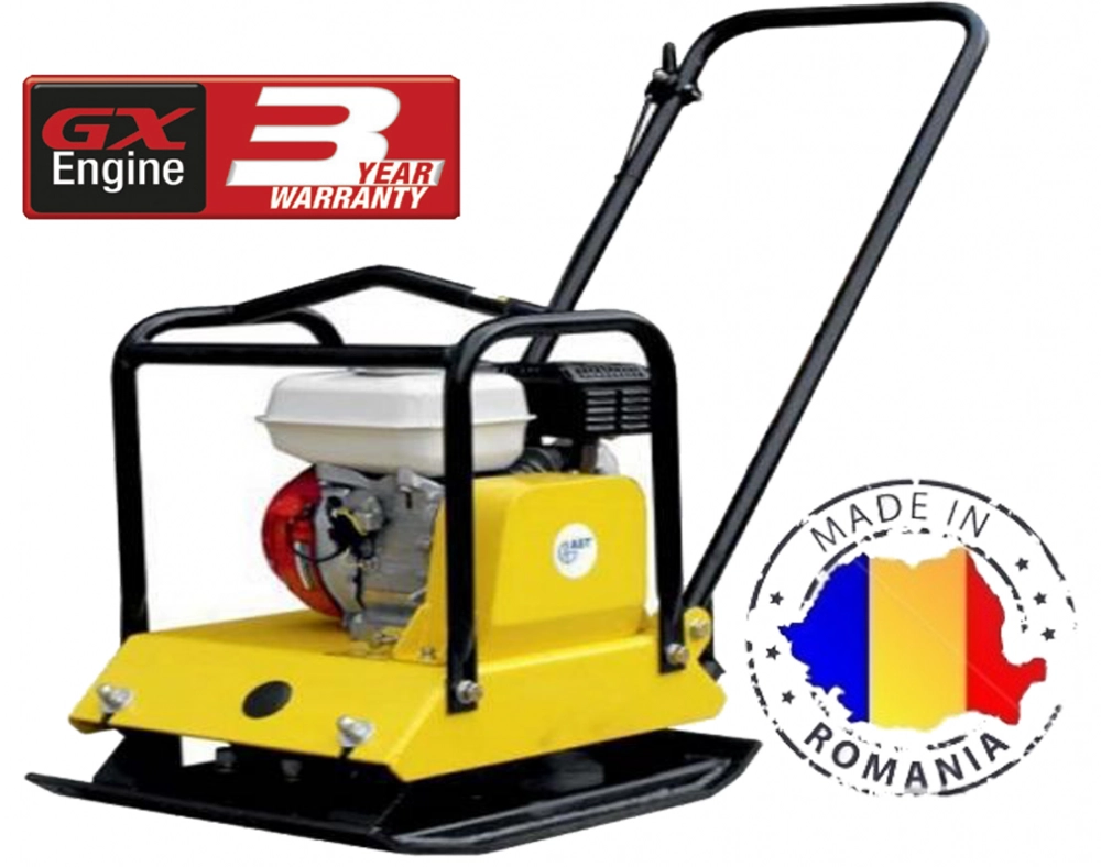 Placi compactoare - Placa compactoare AGT PCL90, HONDA GX120, roti si pad