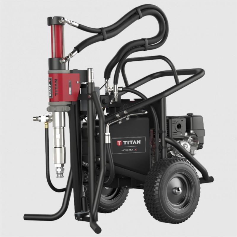 Pompe Hidraulice - Pompa airless Titan HYDRA X 4540 CART Honda GX 390 11.7 cp debit 15.1 l/min