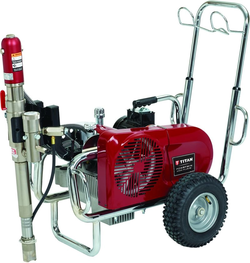 Pompe Hidraulice - Pompa airless Titan PowrTwin 12000 PLUS DI CART Honda GX 270 8.7 cp debit 12 l/min