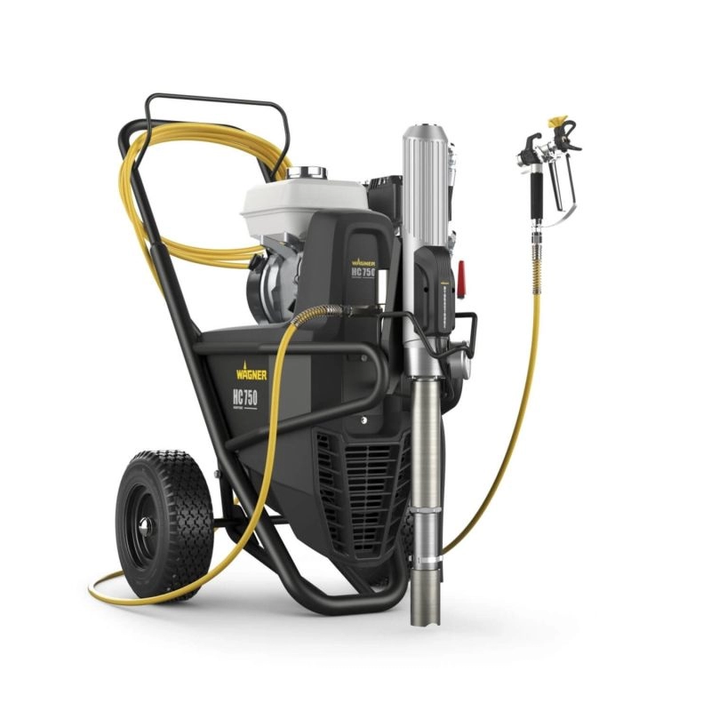 Pompe Hidraulice - Pompa airless Wagner HeavyCoat 750 G Spraypack CART Honda GX 200 5.5 cp debit 7.6 l/min