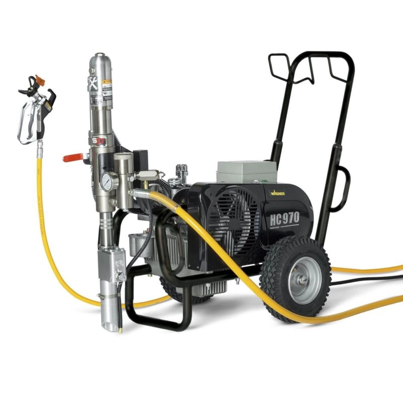 Pompe Hidraulice - Pompa airless Wagner HeavyCoat-970 E SSP SprayPack CART 400V debit 10 l/min