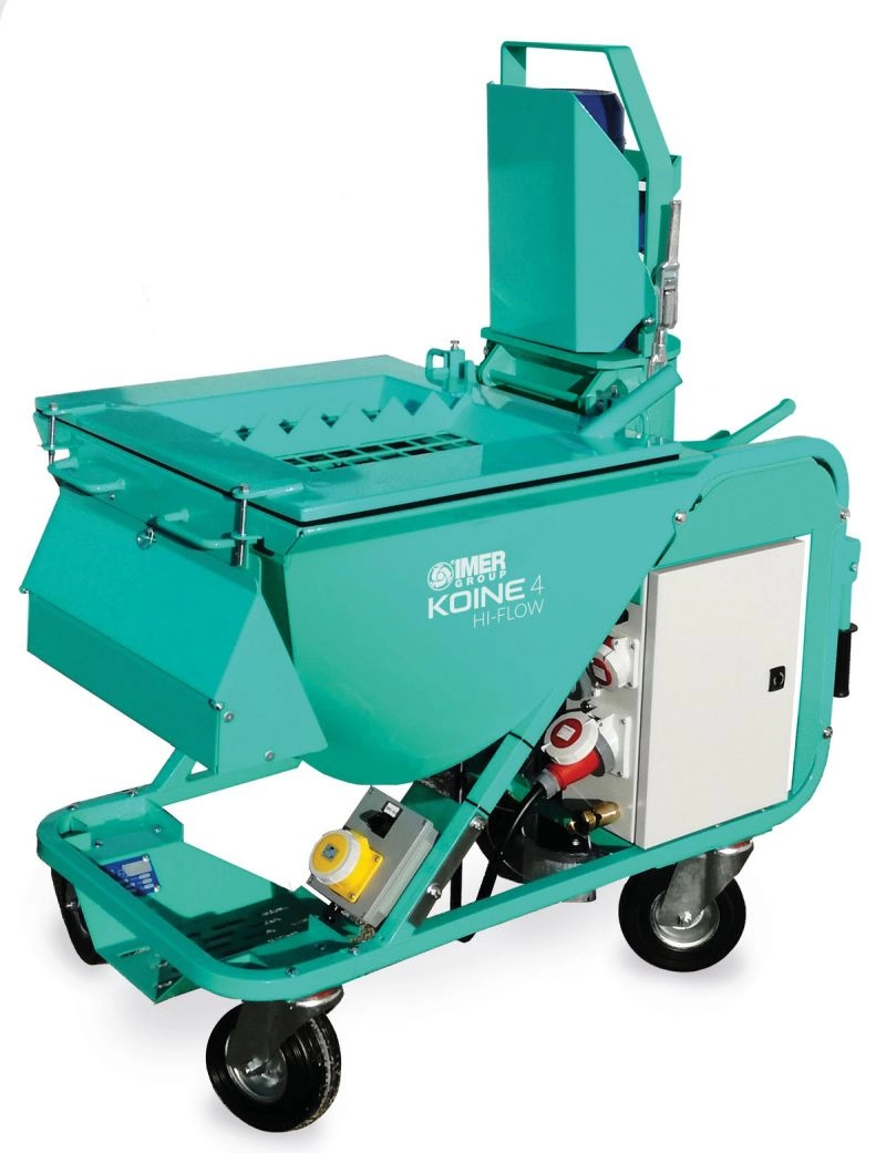 Pompe de Sapa - Pompa de sapa Imer Koine 4 Hi-Flow EVO 400 V debit 80 l/min – doar pentru sapa autonivelanta