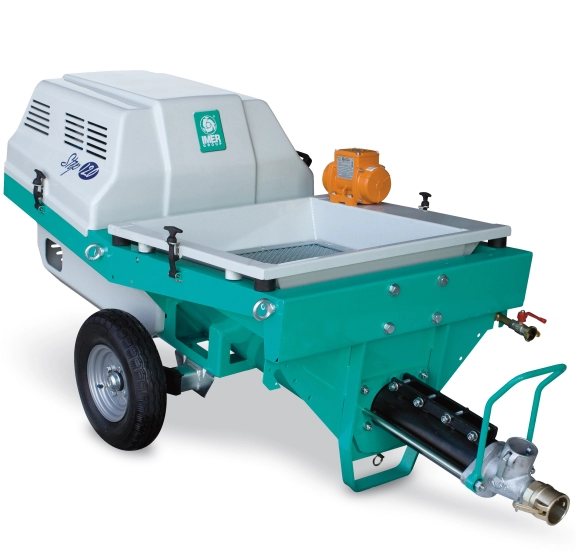 Masini de Tencuit - Pompa de tencuit Imer Step 120 230V debit 4-20 l/min materiale traditionale