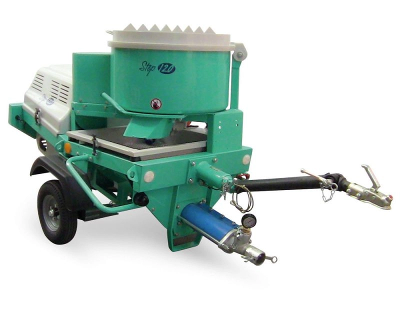 Masini de Tencuit - Pompa de tencuit Imer Step 120GR+M 400V debit 17-35 l/min Malaxor 120l+kit remorcare inclus