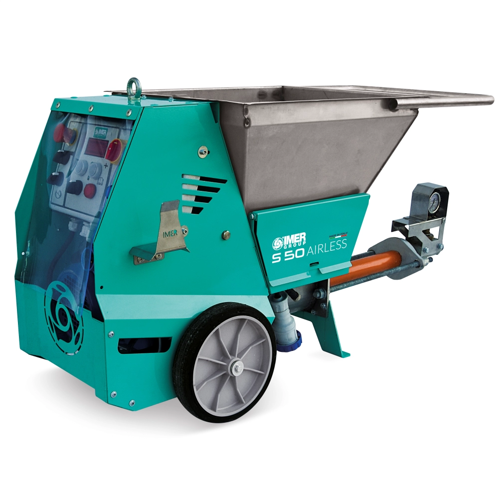 Sisteme de pompare si vopsire - Pompa multifunctionala Imer Small S50 Airless 230V debit 8,5 l/min