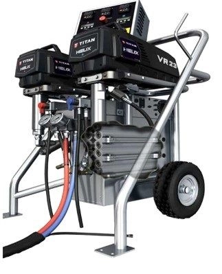 Pompe Spuma - Pompa spuma polyuretanica Titan Helix VR 2.3 400V debit 12.7 kg/min