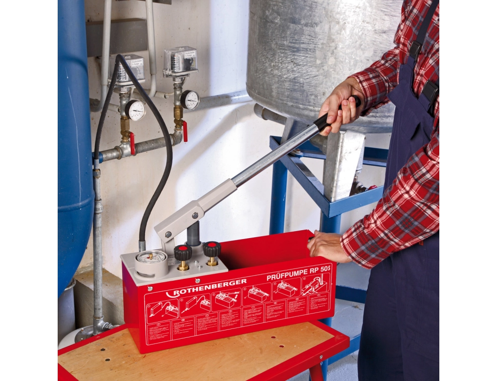 Pompa testare instalatii ROTHENBERGER RP 50-S - 60 bar [2]