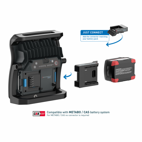 Proiector LED portabil cu acumulator SCANGRIP NOVA 4 CONNECT - SOLO [6]
