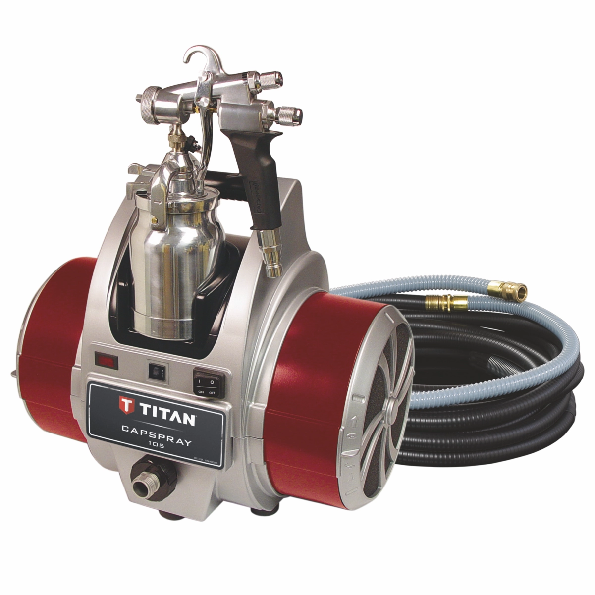 Pompe airless - Pulverizator HVLP Titan CAPSPRAY 105 cu furtun si pistol