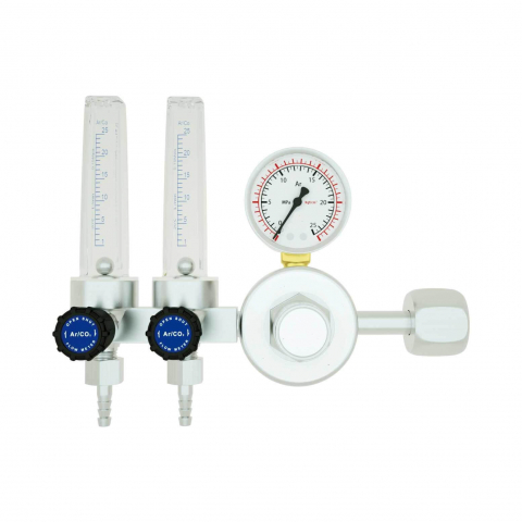 Reductoare presiune gaz - Reductor Presiune Argon/CO2 Intensiv cu manometru si doua rotametru