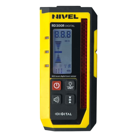 Echipamente de masurat - Senzor laser Nivel System RD300R DIGITAL pentru lasere rotative roșii, afișare numerică milimetrică