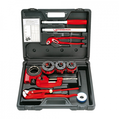 Filetare tevi - Set unelte pentru instalatori ROTHENBERGER SANI KIT