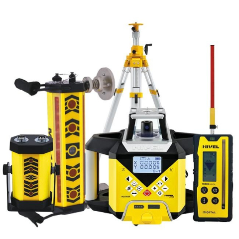 Sisteme de control al masinilor - Sistem laser control utilaje Nivel System NL640R Digital stadie LS24 trepied SJJ32 sistem MC1D