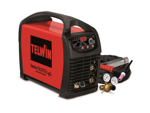 Aparate de sudura - Aparat de sudura TELWIN tip TIG SUPERIOR TIG 311 DC-HF/LIFT VRD 400V+ACC