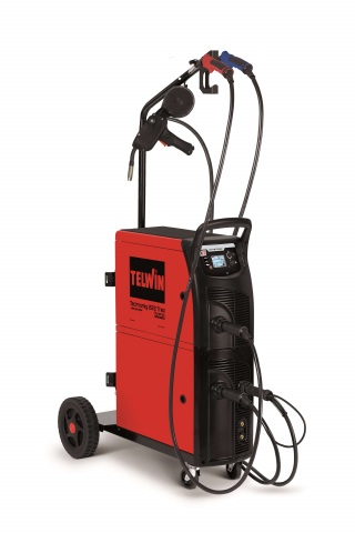Aparate de sudura - Aparat de sudura TELWIN tip Mig Mag Technomig 223 TREO SYNERGIC + SPOOL GUN