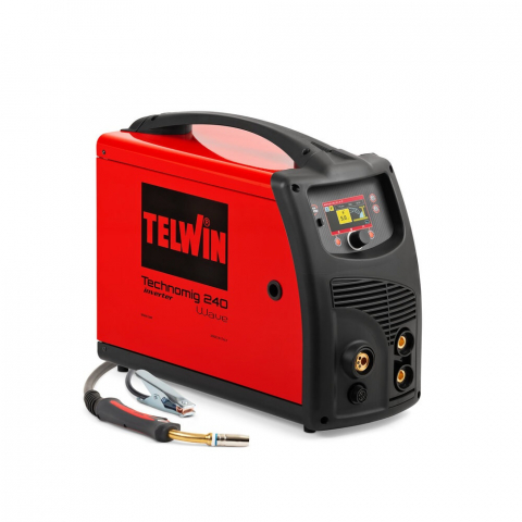 Aparate de sudura - Aparat de sudura TELWIN tip MIG/TIG/MMA TECHNOMIG 240 WAVE