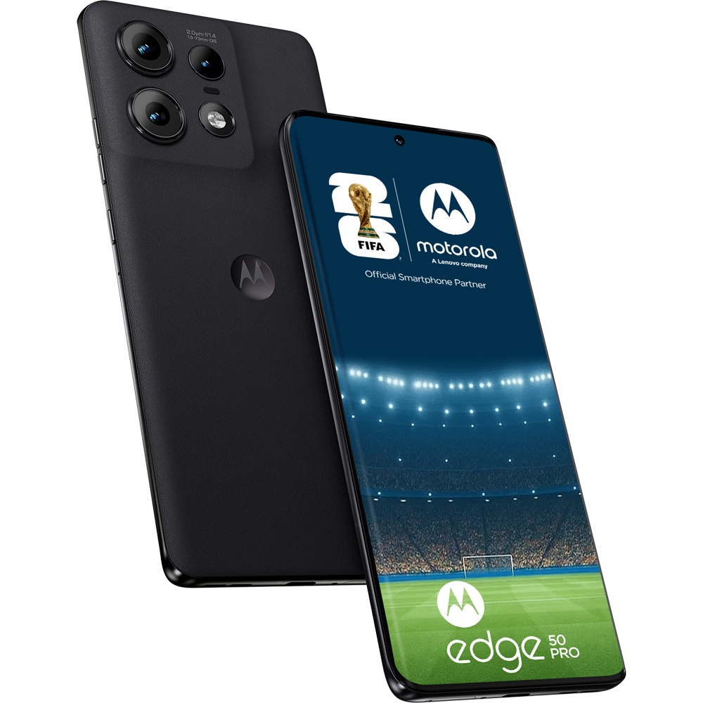 Edge 50 Pro 5G - Telefon MOTOROLA Edge 50 Pro 5G, 512GB, 12GB RAM, Dual SIM, Black Beauty