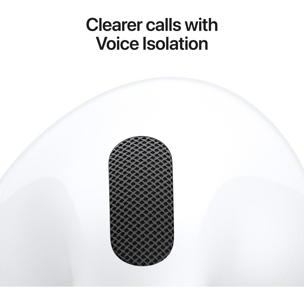APPLE AirPods 5, True Wireless, Bluetooth, In-Ear, Microfon, Noise Cancelling, Carcasa Incarcare USB-C, alb [5]