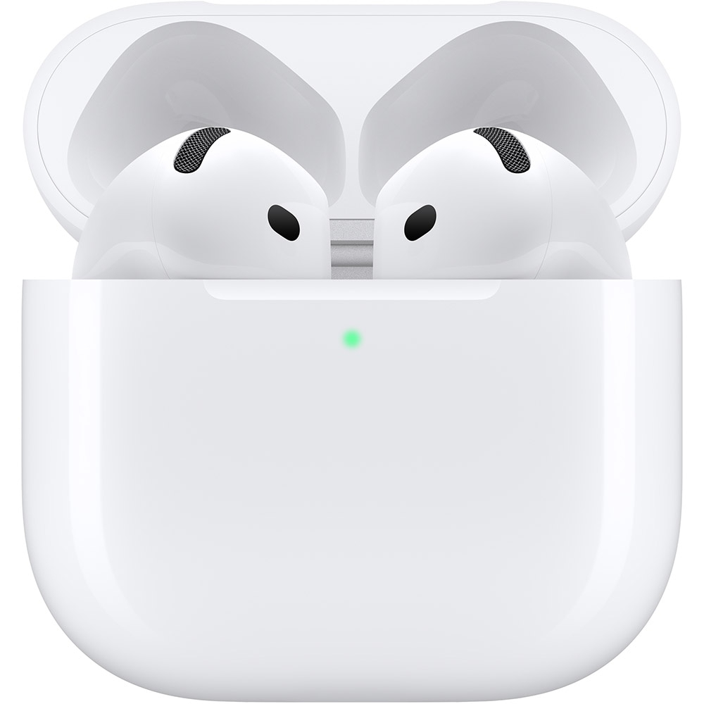 Casti APPLE AirPods 4, True Wireless, Bluetooth, In-Ear, Microfon, Carcasa Incarcare USB-C, alb [2]