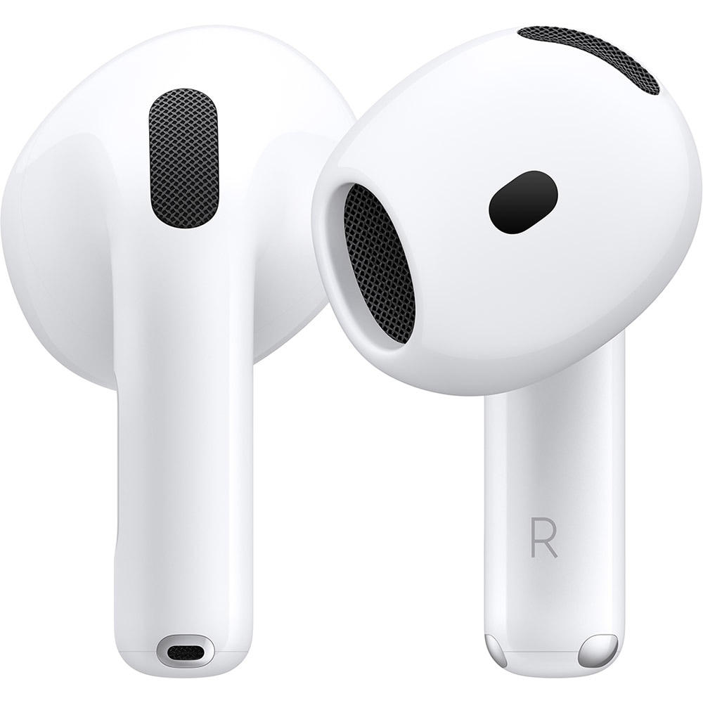 Casti APPLE AirPods 4, True Wireless, Bluetooth, In-Ear, Microfon, Carcasa Incarcare USB-C, alb [1]