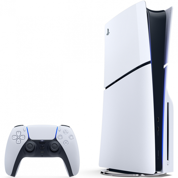 Consola PlayStation 5 Slim (PS5) 1TB, D-Chassis, White [3]