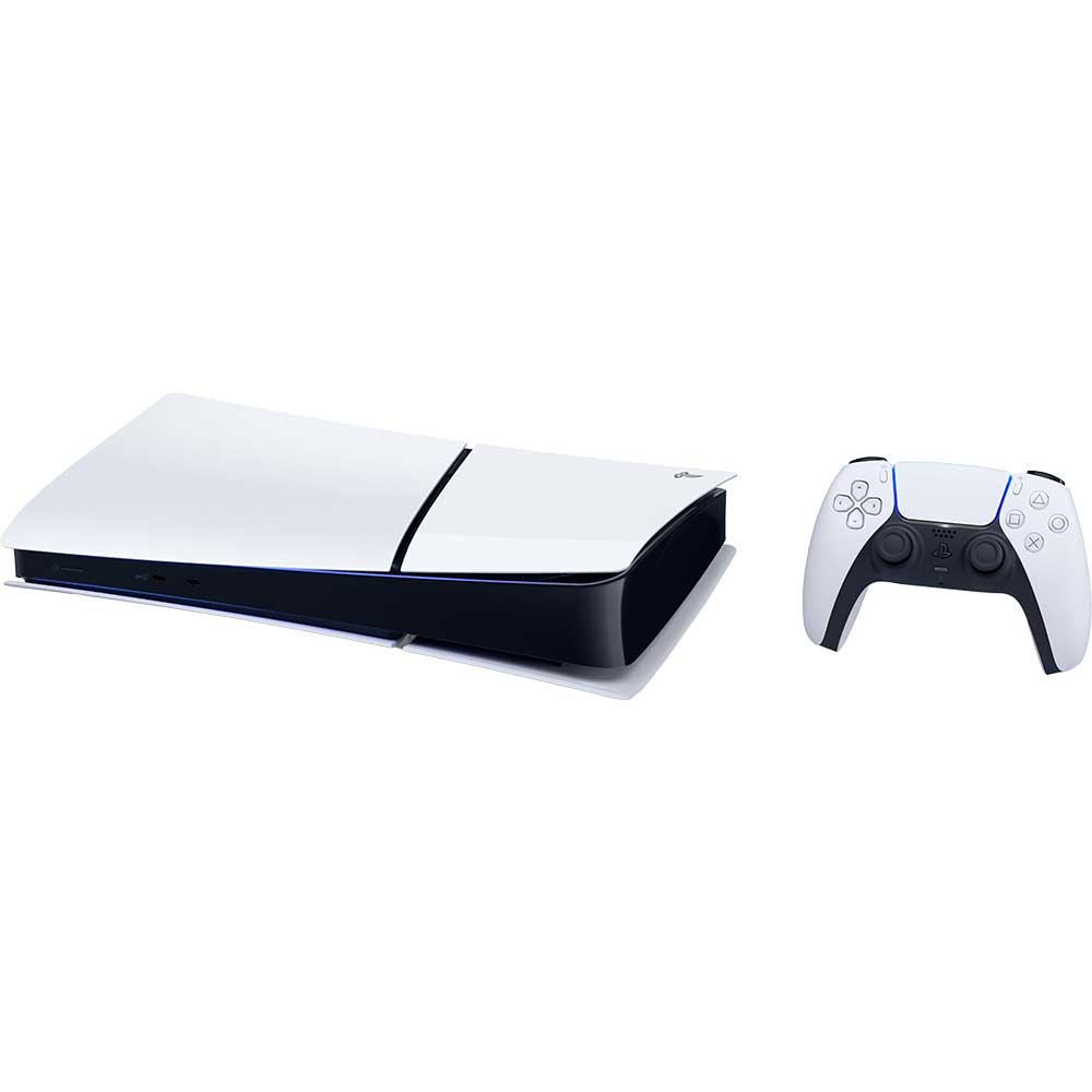Consola PlayStation 5 Slim Digital Edition (PS5) 825GB, E-Chassis, White [4]
