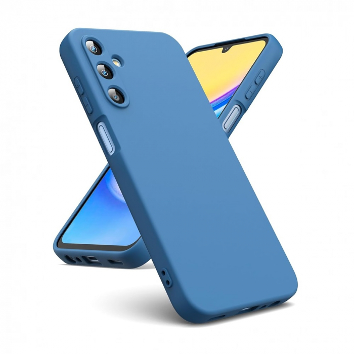 Husa Samsung A16 Silicon TPU Albastru Inchis [1]