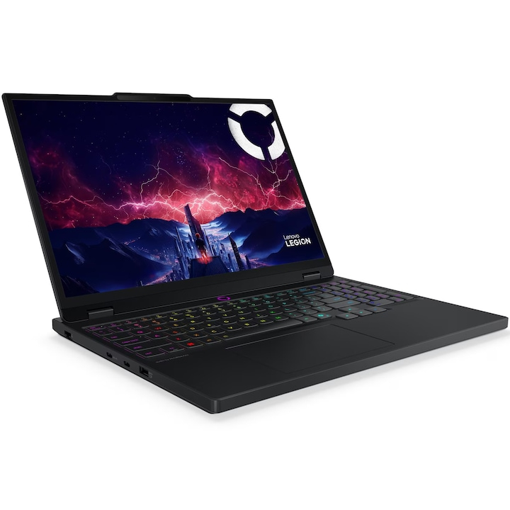 Laptop Gaming Lenovo Legion 5 15AKP10 cu procesor AMD Ryzen™ AI 7 350 pana la 5.0GHz, 15.1" WQXGA, OLED, 165Hz, 32GB DDR5 RAM, 1TB SSD, NVIDIA® GeForce RTX™ 5070 8GB GDDR7, No OS, Eclipse Black, 3y on [2]