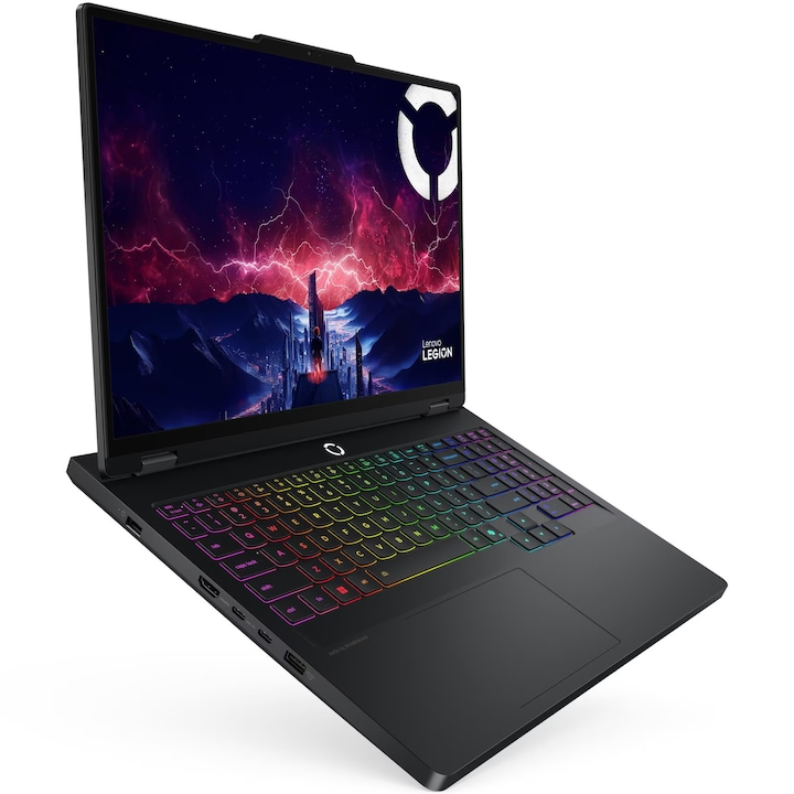 Laptop Gaming Lenovo Legion Pro 5 16ADR10 cu procesor AMD Ryzen™ 9 8940HX pana la 5.3GHz, 16" WQXGA, IPS, 240Hz, 16GB DDR5, 1TB SSD, NVIDIA® GeForce RTX™ 5060 8GB GDDR7, NO OS, Eclipse Black, 3y on-si [5]