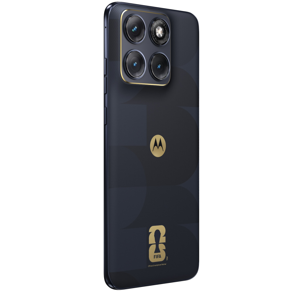 Motorola edge 70 fusion FIFA edition, 256GB, 8GB RAM, 5G, PANTONE Silhouette (black) + moto buds bass [8]