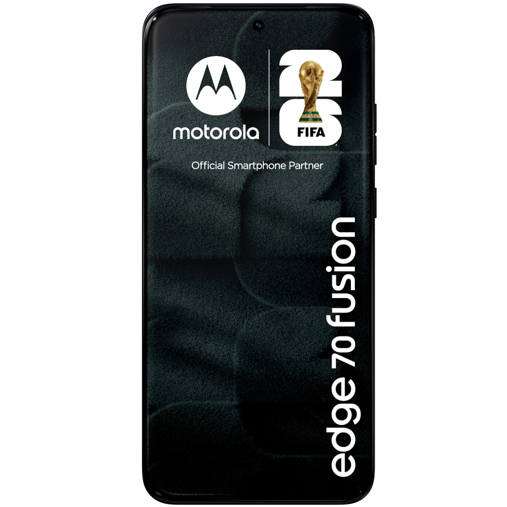 Motorola edge 70 fusion FIFA edition, 256GB, 8GB RAM, 5G, PANTONE Silhouette (black) + moto buds bass [4]