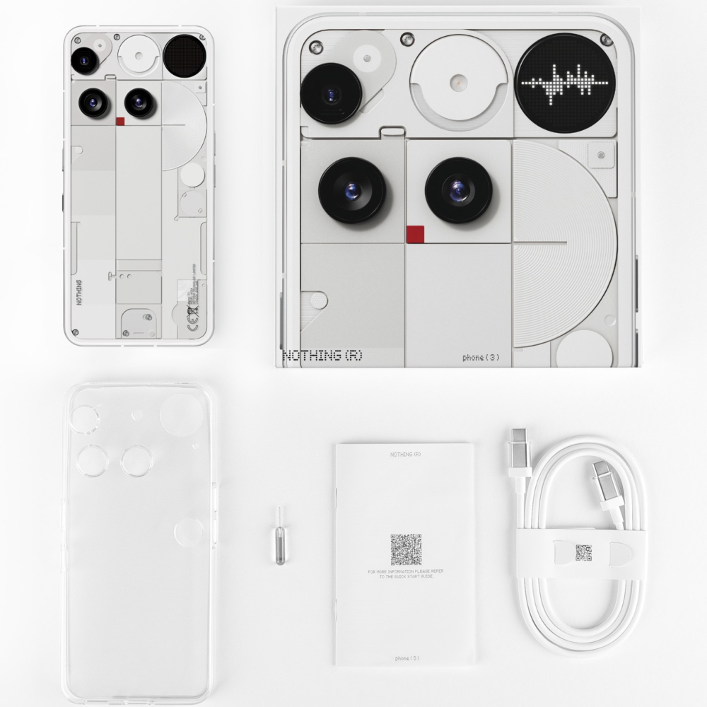 Nothing Phone (3), 512GB, 16GB RAM, 5G, White [10]