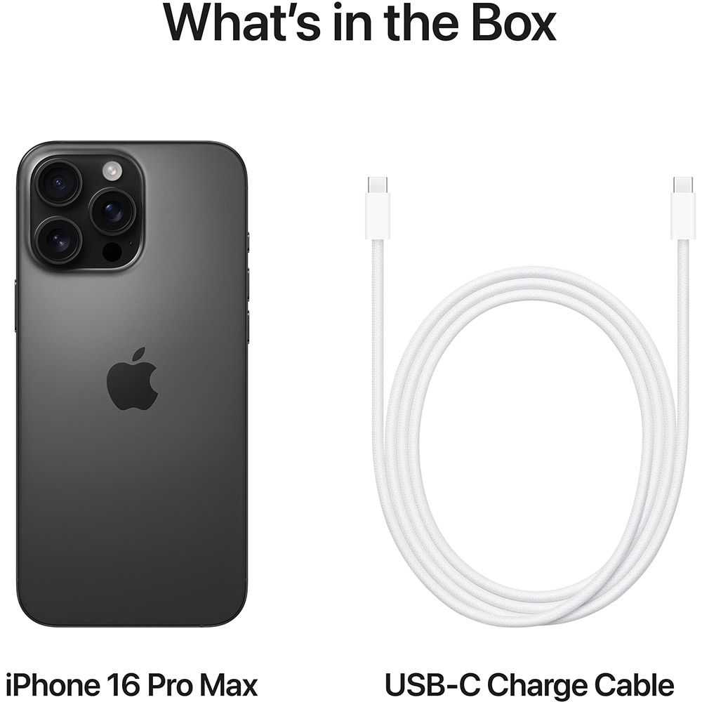 Telefon APPLE iPhone 16 Pro Max 5G, 256GB, Black Titanium [7]