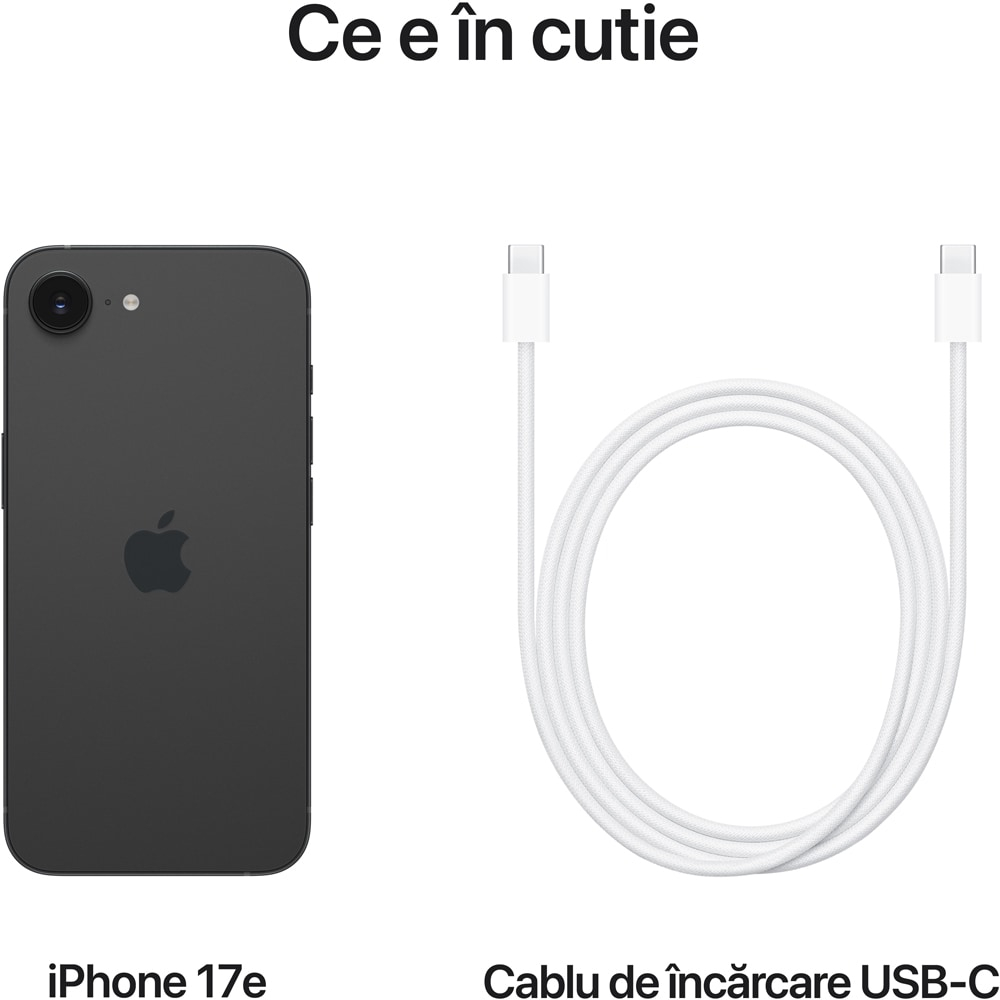 Telefon APPLE iPhone 17e, 256GB, Black [6]
