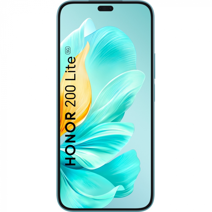 Telefon HONOR 200 Lite 5G, 256GB, 8GB RAM, Dual SIM, Cyan Lake [2]