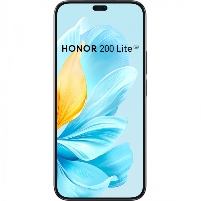 Telefon HONOR 200 Lite 5G, 256GB, 8GB RAM, Dual SIM, Midnight Black [3]