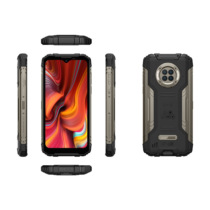 Telefon mobil Doogee S96 GT Negru, 4G, LCD 6.22", 8GB RAM, 256GB ROM, Infrared Night Vision, Android 12, Helio G95 OctaCore, NFC, 6350mAh [5]