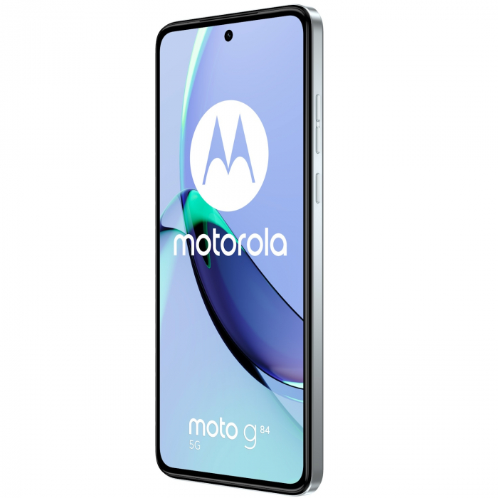 Telefon mobil Motorola Moto g84, Dual SIM, 256GB, 8GB RAM, 5G, Marshmallow Blue [4]