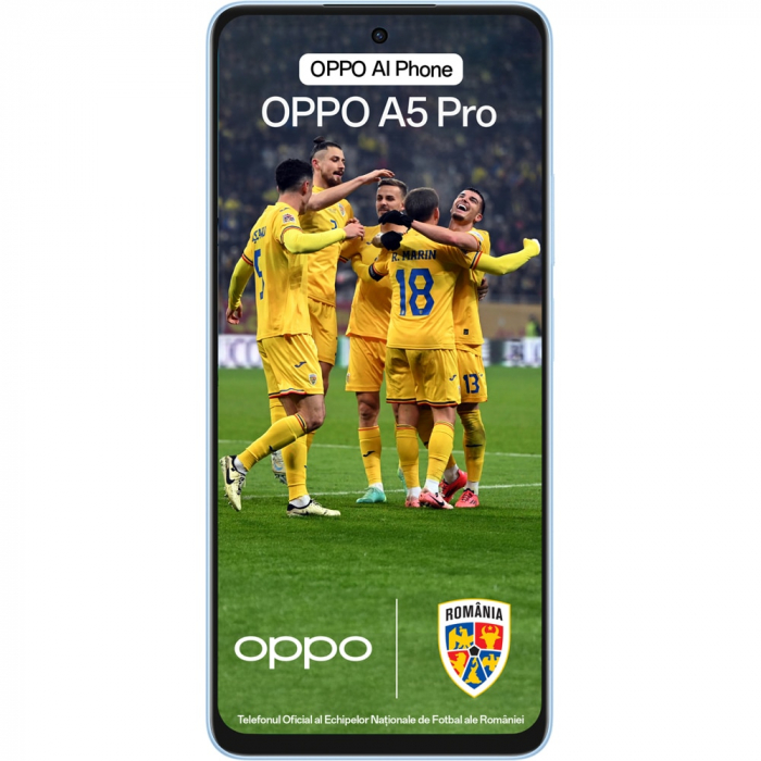 Telefon mobil OPPO A5 Pro, Dual SIM, 8GB RAM, 256GB, 4G, Feather Blue [2]