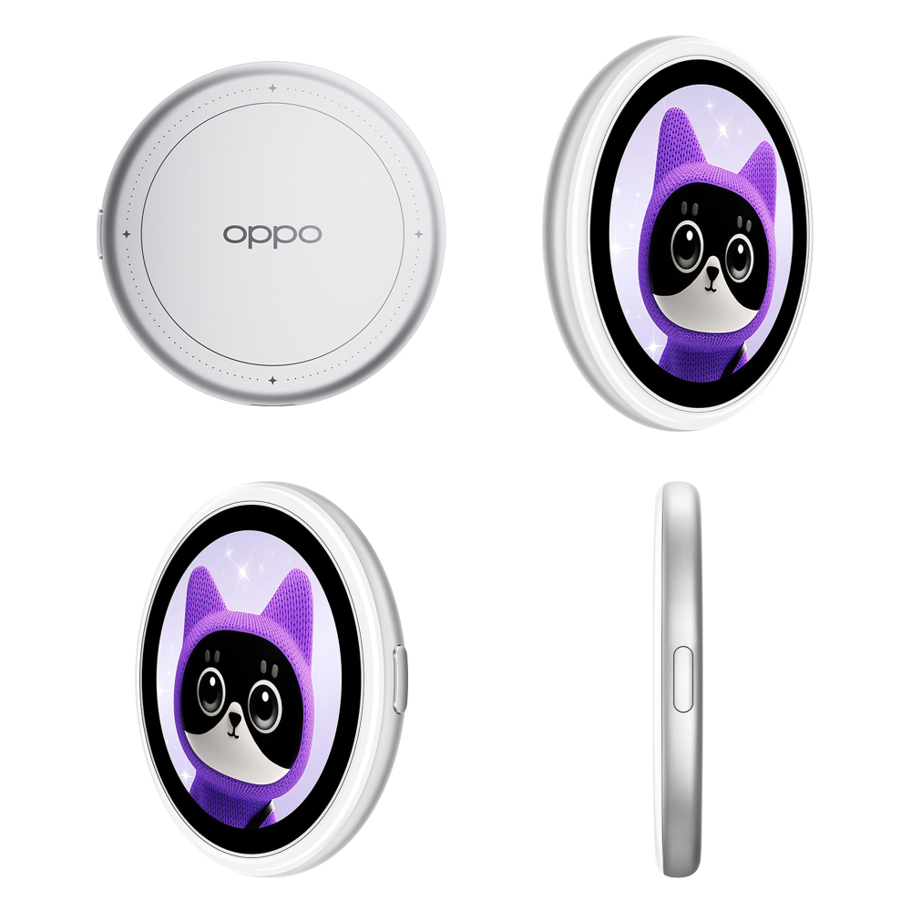 Telefon mobil OPPO Reno 16 F, 256GB, 8GB RAM, 5G Dual SIM, Pop White + OPPO Bubble E-Badge + Husa MagSafe Luxury Cristal - Copie [2]