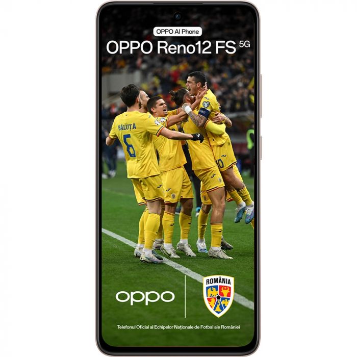 Telefon OPPO Reno12 FS 5G, 512GB, 12GB RAM, Dual SIM, Amber Orange [2]