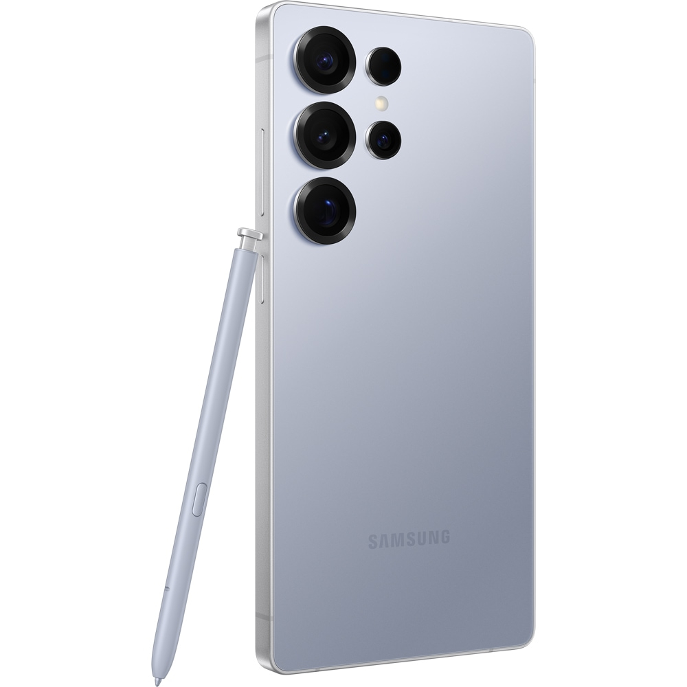 Telefon SAMSUNG Galaxy S25 Ultra 5G, 256GB, 12GB RAM, Dual SIM, Titanium Silver Blue [12]
