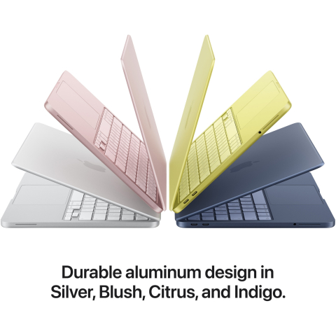 Apple MacBook Neo 13" cu procesor Apple A18 Pro, 6 nuclee CPU, 5 nuclee GPU, 16 nuclee Neural Engine, 8GB RAM, 256GB SSD, Silver, Tastatura US English [1]